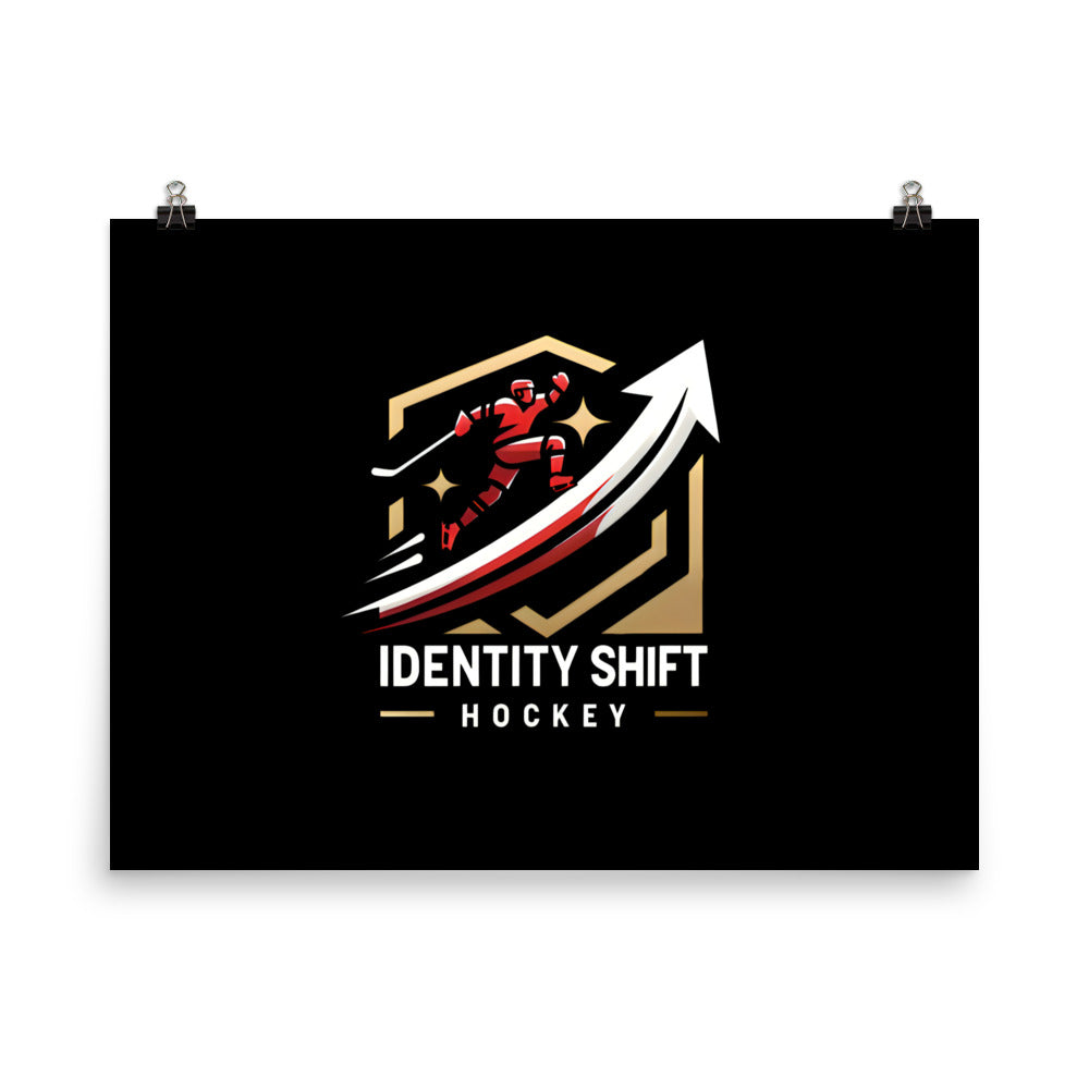 Identity Shift Hockey - Poster