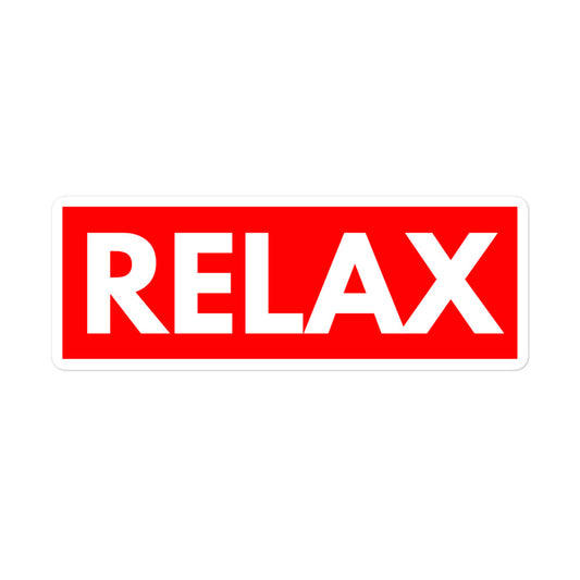 Relax - Sticker